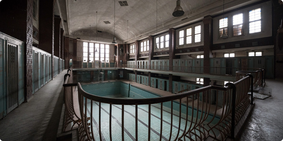Lost Places-Fototour im Hubertusbad Berlin