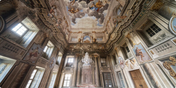 Das Barockschloss an der Elster